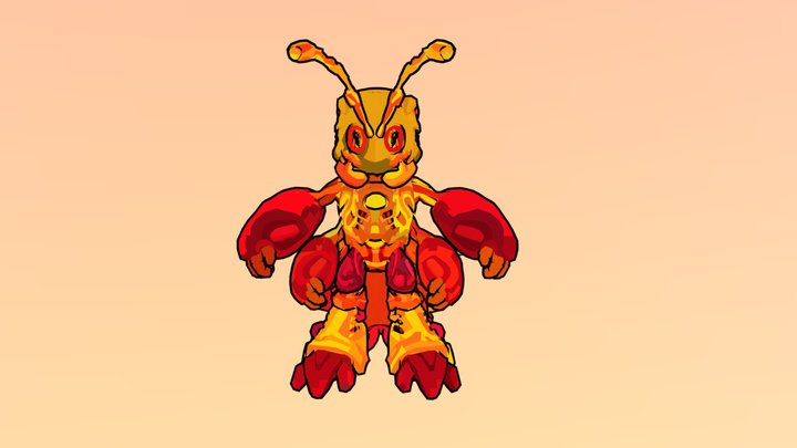 Hormiga 3D Model