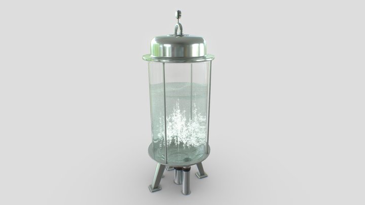 Thermal-water Tank (Fonte do Magma de Cabreiroá) 3D Model