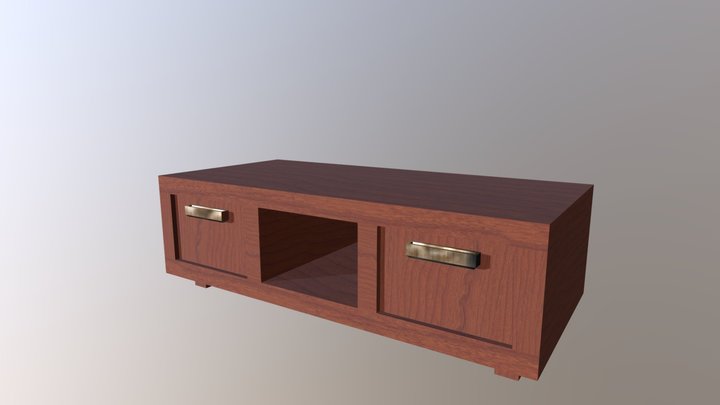 tv table 3D Model