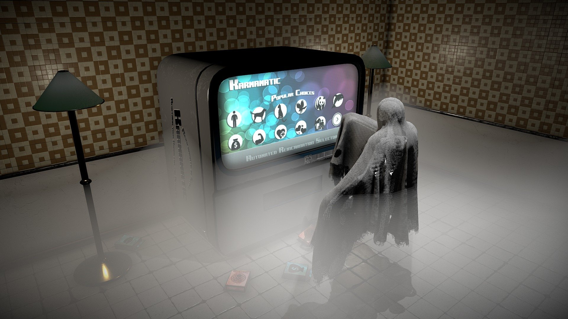 Reincarnation As A Vending Machine Reincarnation Vending Machine - Download Free 3D model by noonespecial