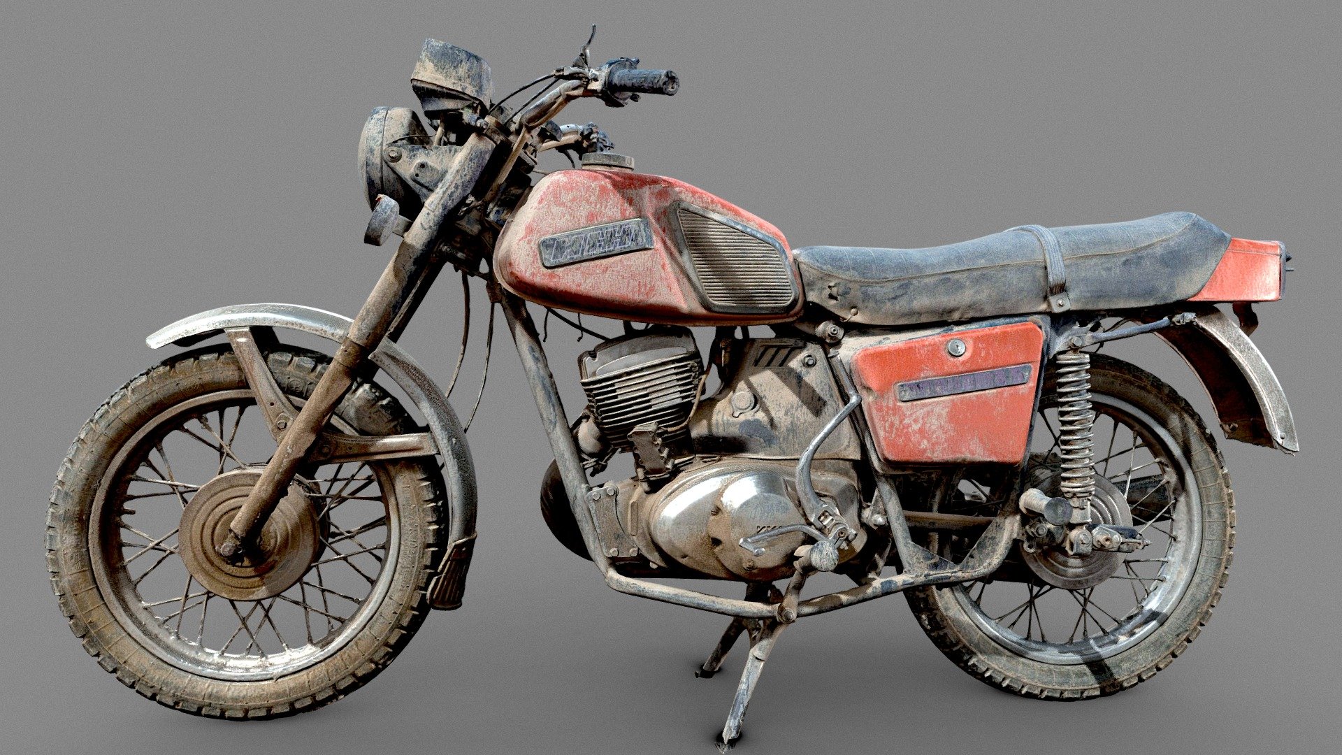 Russian motorcycle 3Dscan