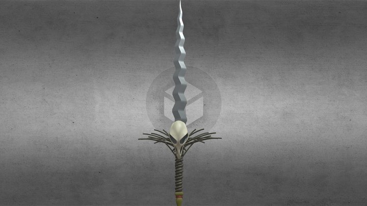 Swordtember 20 - Cursed 3D Model