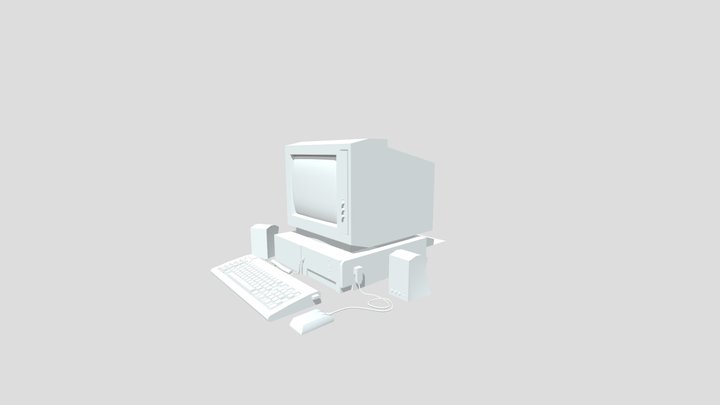 Poppy Playtime Chapter 4 computer Kit 3D Model