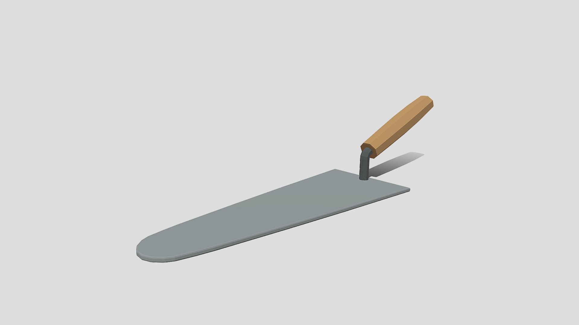 Low Poly Cartoon Trowel - Buy Royalty Free 3D model by chroma3d ...