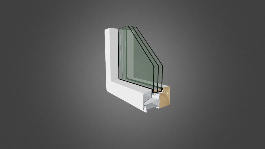 LFI1283 Royal fast 3-glas — Sketchfab embed 3D viewer