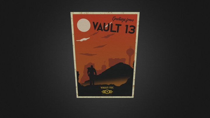 Postcard 3D models - Sketchfab