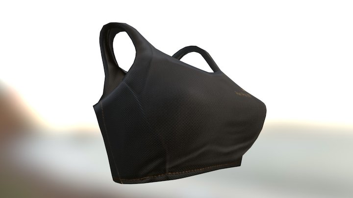 Low poly Sports Top 3D Model