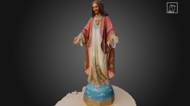 Sagrado Corazón 3D Model