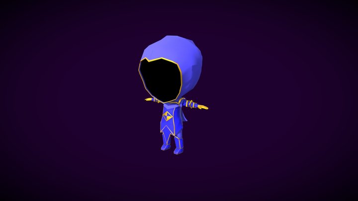 Viajante 3D Model 3D Model