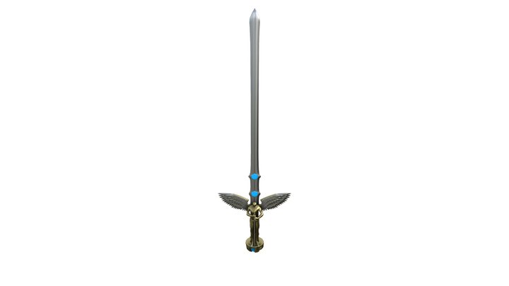 Angel Sword 3D Model