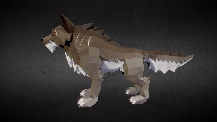 Wolf 3D Model