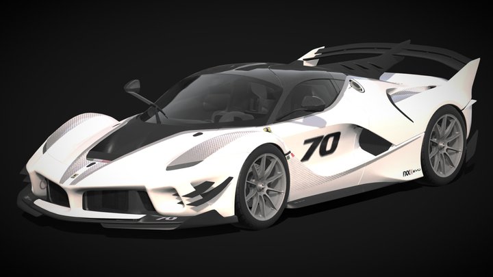 2018 Ferrari FXXK Evo – Modelo 3D gratuito STL