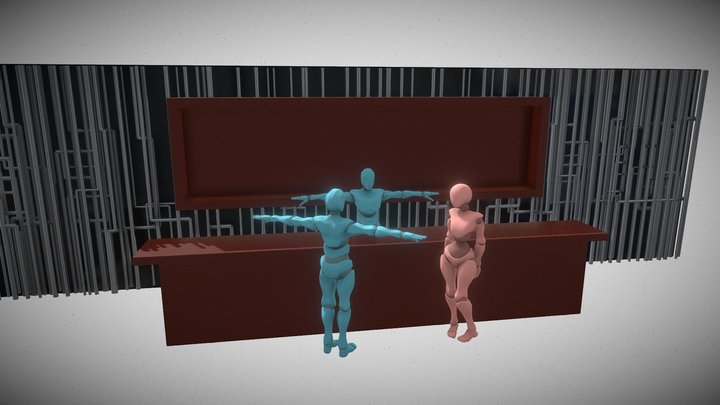 tuberia-Bar 3D Model