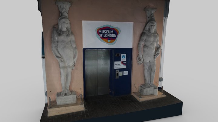 Museum Of London Staff Entrance – Modelo 3D gratuito STL