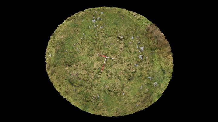 Cwm Fryddlas Hut Circle 2 3D Model