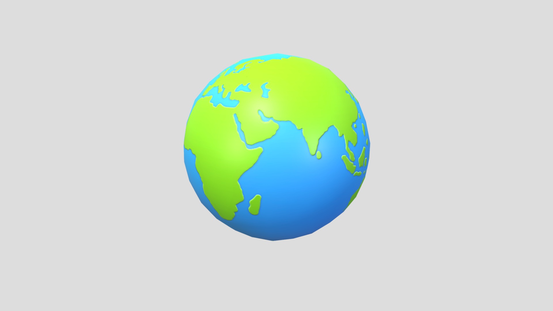 3D model Globe - This is a 3D model of the Globe. The 3D model is about logo.