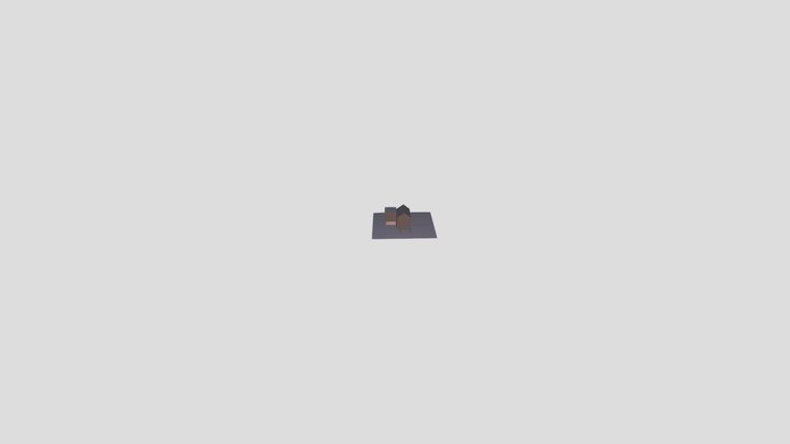 Low poly house Prisma3D 3D Model