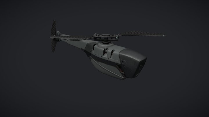 Black Hornet 3D Model