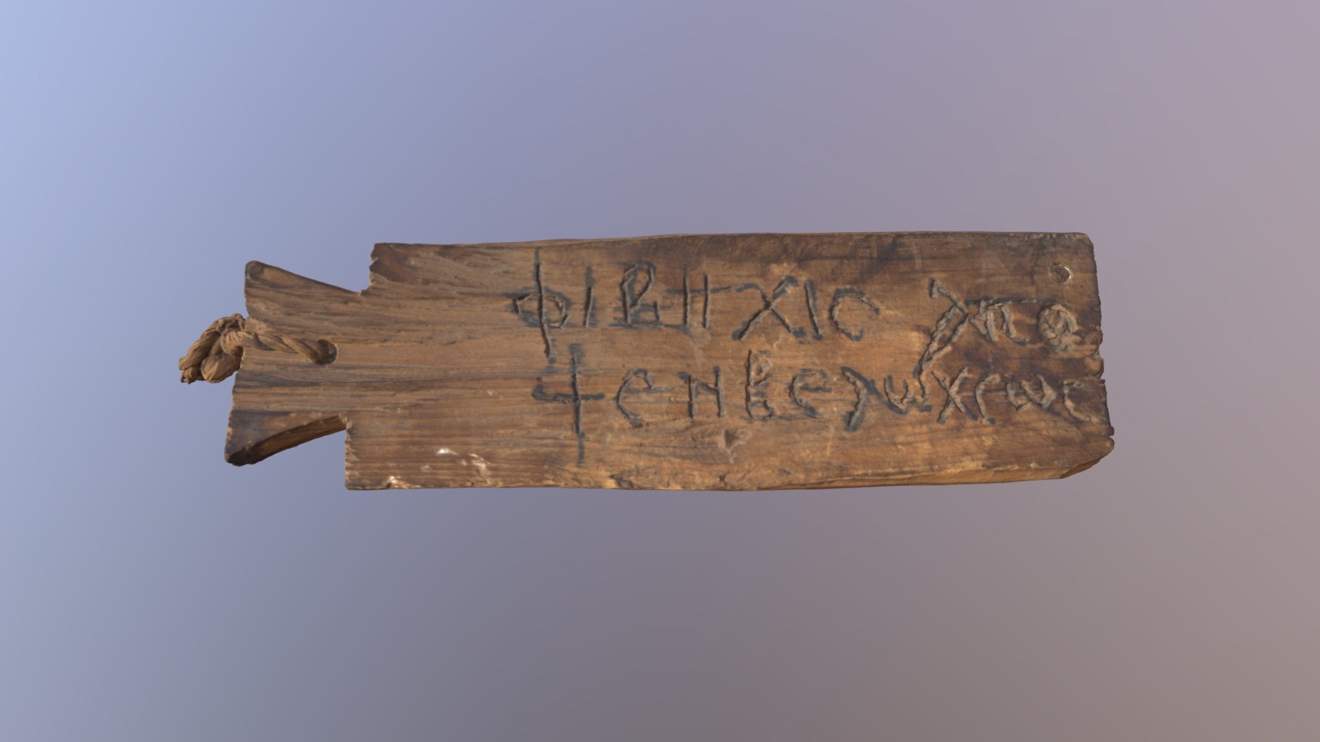 Egyptian Mummy Toe Tag