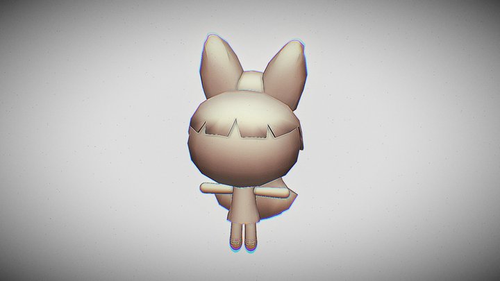 blossom-power-puff-girls 3D Model