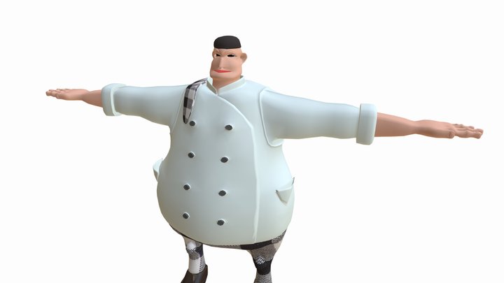 Chef (Still in dev) 3D Model
