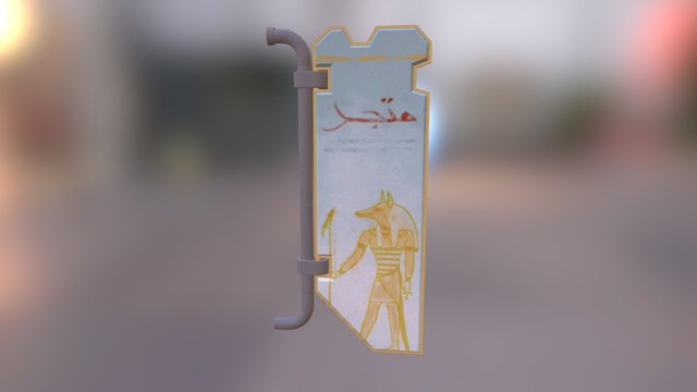 Anubis Sign 3D Model