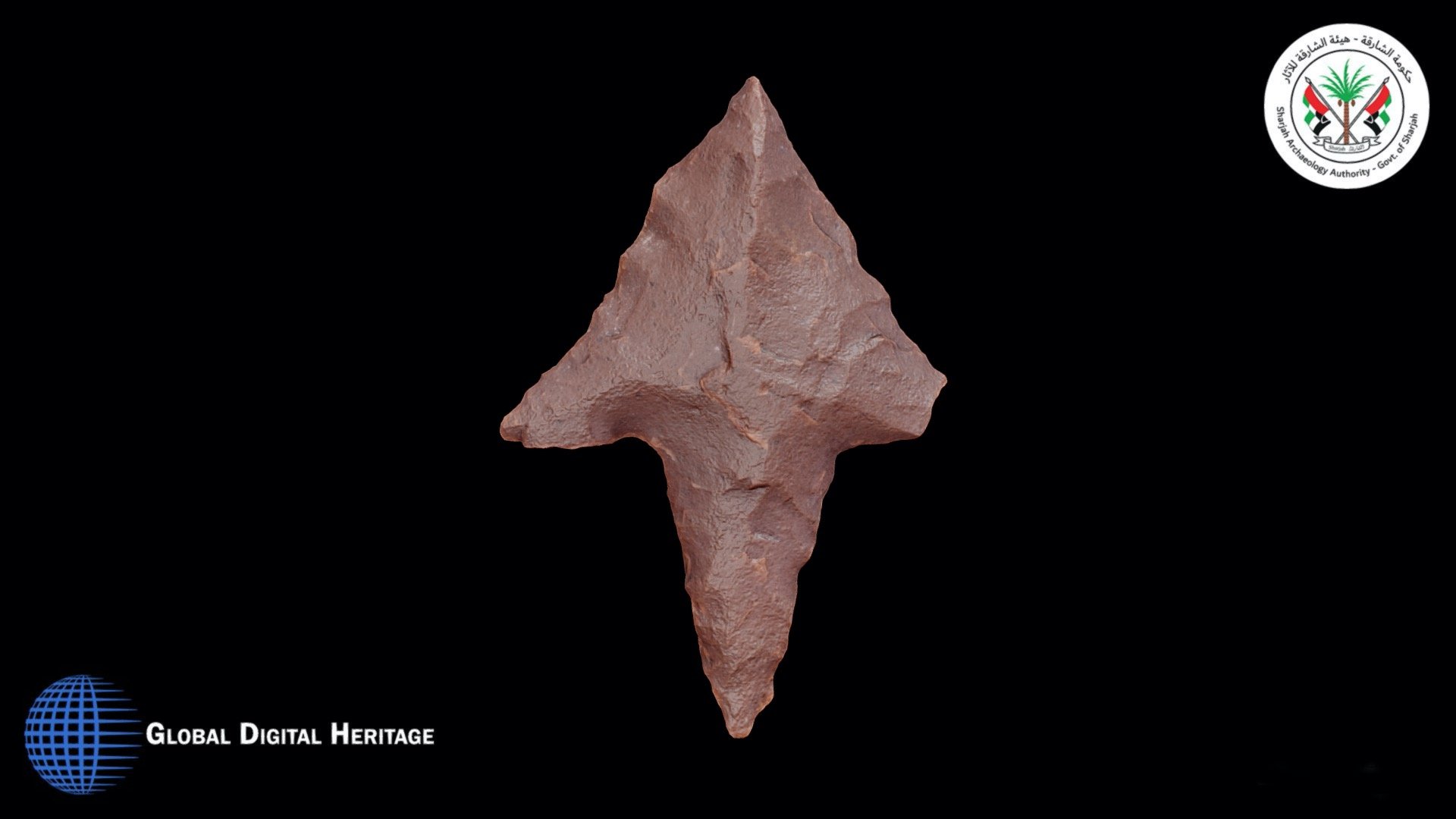 Neolithic Stone Arrowhead, Mleiha, Sharjah, UAE