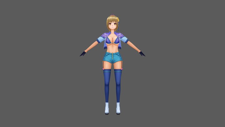 Kimura / Sengoku Asuka 3D Model