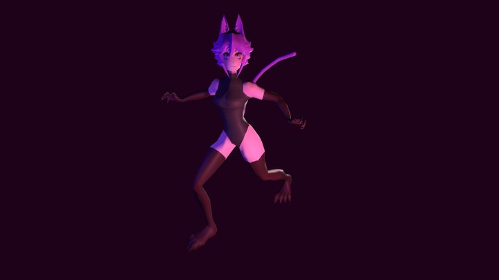 ❤ Modelo Chorloms Low Poly 3D Model