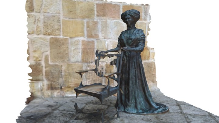 Escultura a Leonor Izquierdo (3D scan) 3D Model