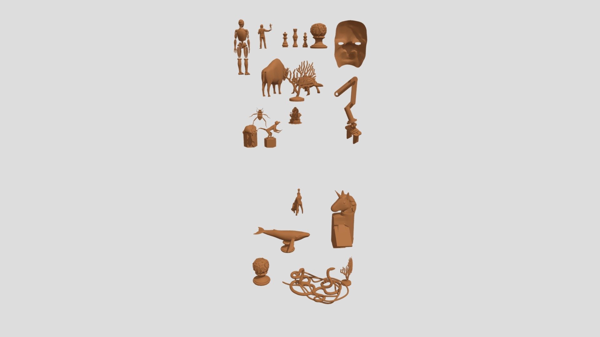 Sence01 Golden Objects