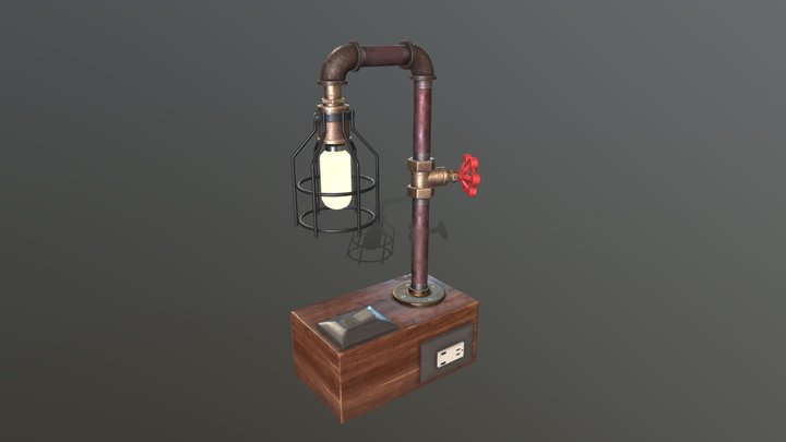 Lamp (XYZ) 3D Model