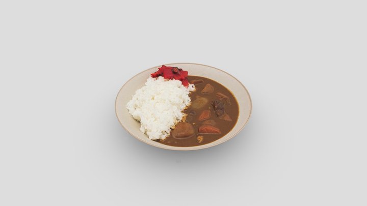 Curry 3D Model