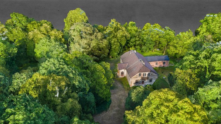 Dwór Winnica 17 | Winnica 17 Manor | Park 3D Model