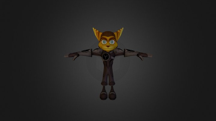 Ratchet (R&C: A Crack in Time) 3D Model