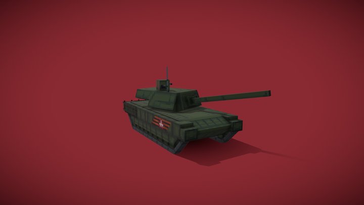 T-14 Armata 3D Model