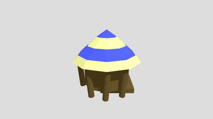 Hut 3D Model