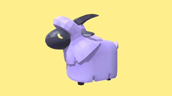 ヤギ 3D Model