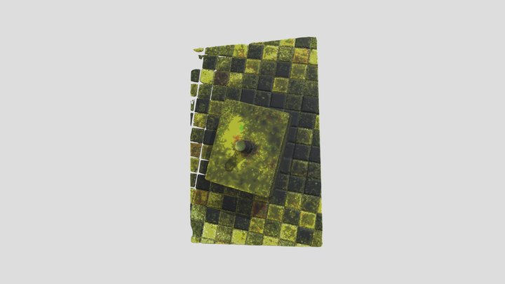 Concrete Block 3D Model