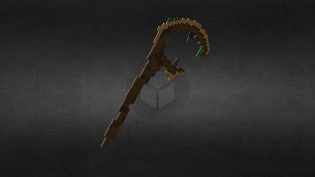Basic Staff v2 3D Model
