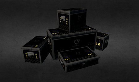 Cajas Contenedoras 3D Model