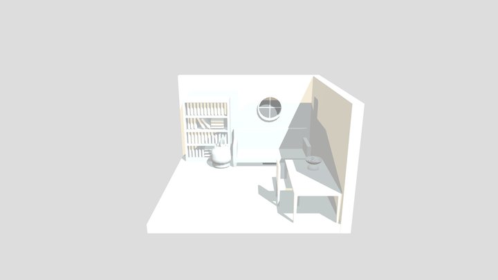 1st room 3D Model