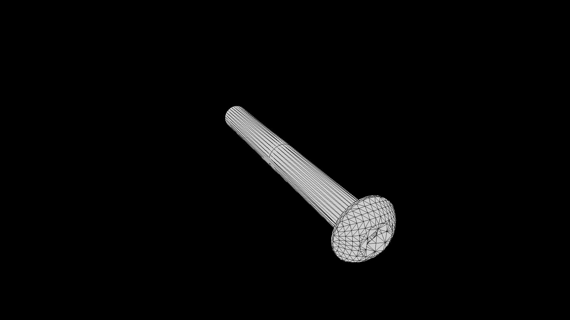 #8-32 X 1.500 Screw (275-1010) - Download Free 3D model by ...