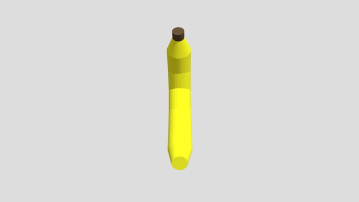 Banana for your gorilla tag fan game 3D Model