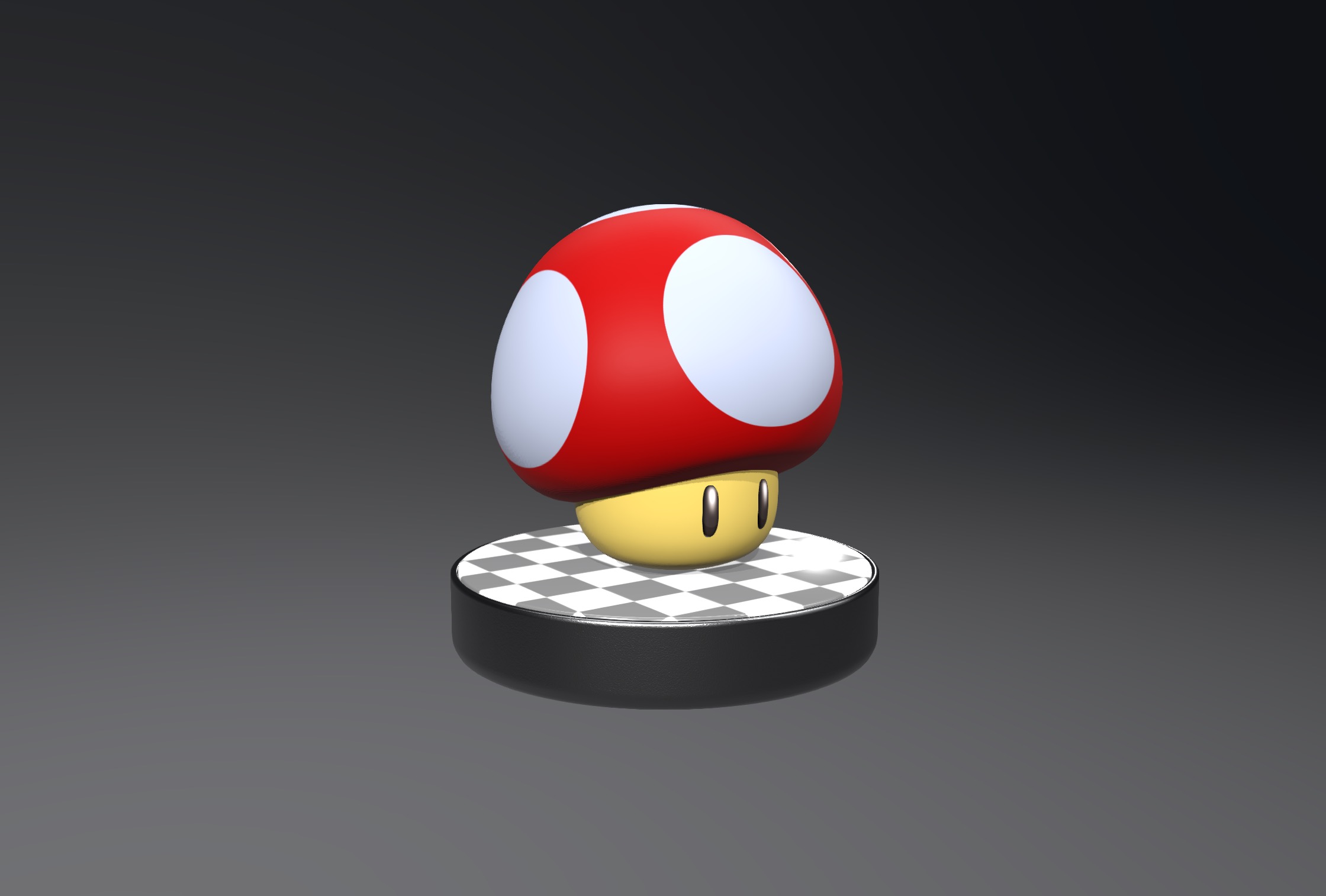 Super Mushroom - 3d Model By Ryo.10pa [d5ee461] - Sketchfab