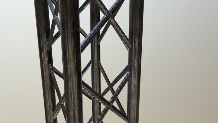 Truss 4k 3D Model