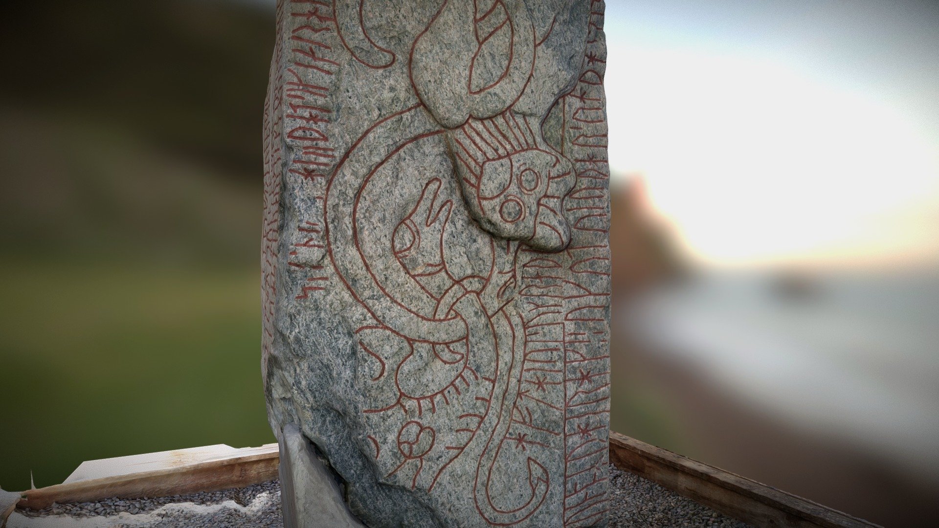 Runestone#26 - 3D model by johanh (@callezetter) [d5eebad] - Sketchfab