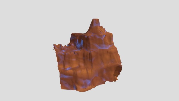 Canyon_Wall_5 3D Model
