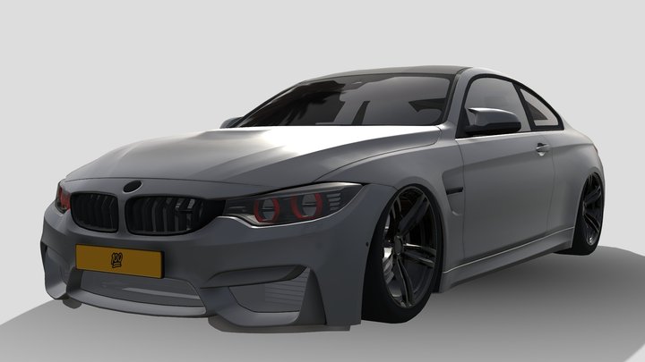 BMW M4 F82 3D Model