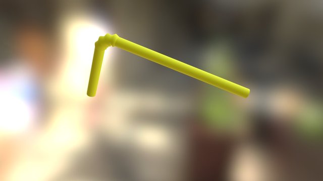 Compolsory 1 Straw 3D Model